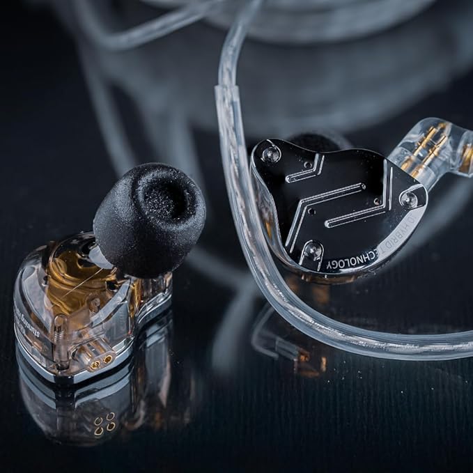Comply 500 Core Series | Memory Foam Replacement IEM Ear Tips for KZ, Moondrop, FiiO Sennheiser & More | Superior Noise Isolation, Ultimate Comfort, Secure Fit | Black, Small (3 Pairs)