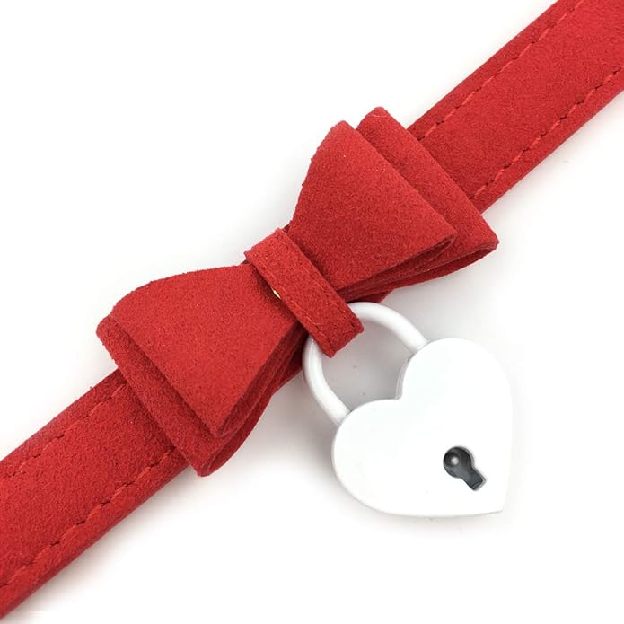 Bell Choker Collar Necklace Lolita Bow Collar Cat Kitty Velvet Necklace