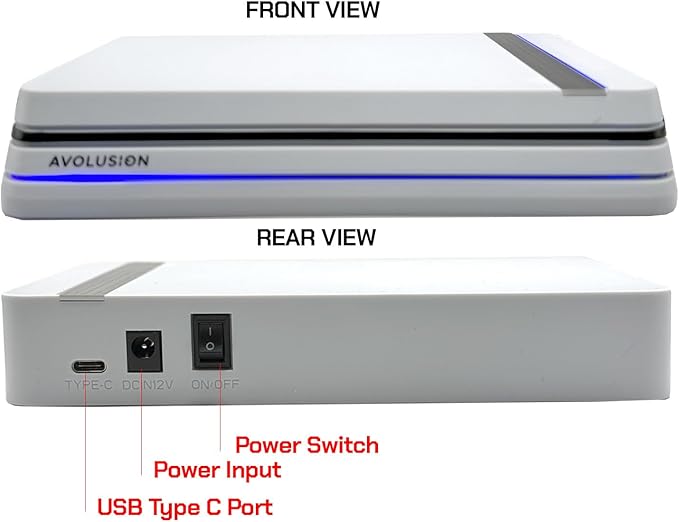 Avolusion PRO-X Series USB 3.0 External Hard Drive for WindowsOS Desktop PC/Laptop (White) - (22TB) (Renewed)