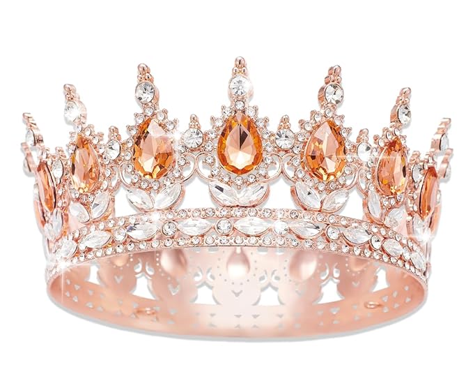 Queen Crown Rhinestone Wedding Crowns and Tiaras for Women Costume Party Hair Accessories Princess Birthday Crown Crystal Bridal Crowns