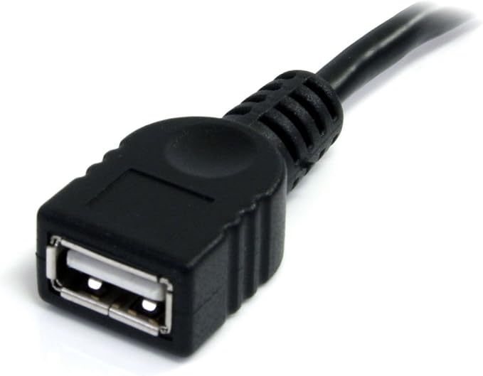 StarTech.com 3 ft Black USB 2.0 Extension Cable A to A - M/F - 3 ft USB A to A Cord (USBEXTAA3BK)