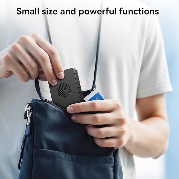 ANYOYO 80Gbps M.2 NVMe SSD Enclosure with Cooling Fan, Aluminium Alloy Enclosure Compatible with Thunderbolt 5/4/3/USB4, Support M/B+M Key SSD, Tool-Free Installation (TB502PRO)