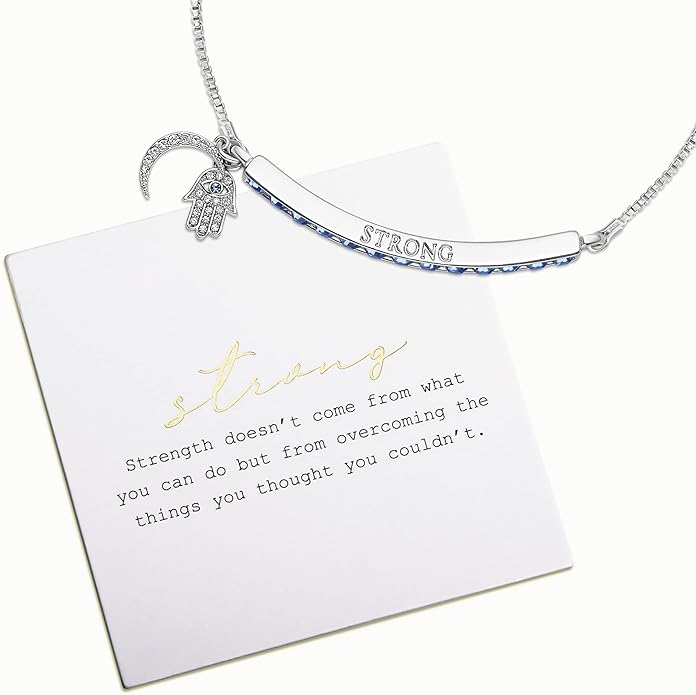 INSPIRED VOICES Sterling Silver Plated Charm Bracelets for Women - Easy Adjustable Bracelets