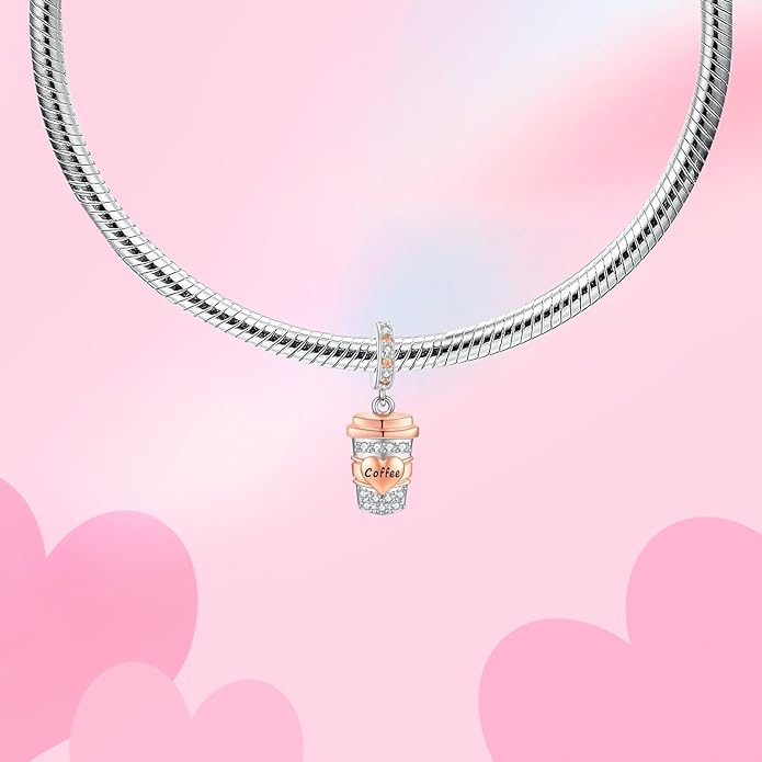 Bible Family Mom Wife Love Heart Dangle Charm 925 Sterling Silver Charms fits Bracelets and Necklace Pendant Bead Charms Jewelry Present for Women Family Friends