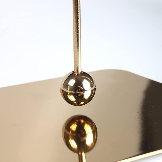 Alloy Napkin Holder - Modern Style Luxury Napkin Holder for Tables, Dining, Picnic, Home Decor, Celebration Party (Metal)