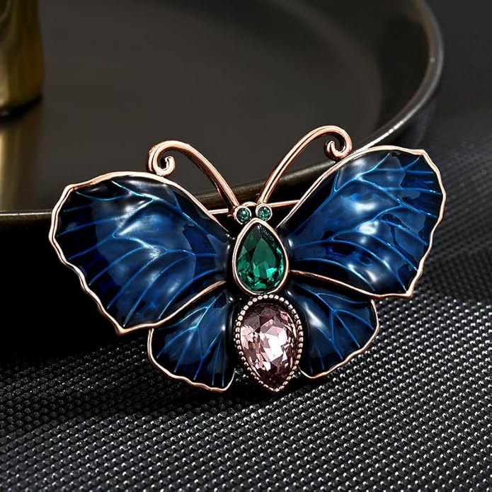 Animal Brooch for Women Girls Rhinestone Animal Brooch Lapel Pin Jewelry Gift for Mom Wife