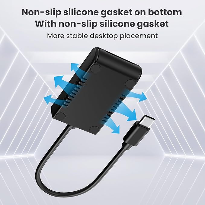 M.2 NVMe&SATA Reader,M.2 SSD to USB C Reader Adapter for (M Key, B+M Key) NVMe and SATA NGFF SSD Drives Dock Full Size 22110/2280/2260/2242/ 2230,Tool Free M.2 Drive Docking Station-Plastic