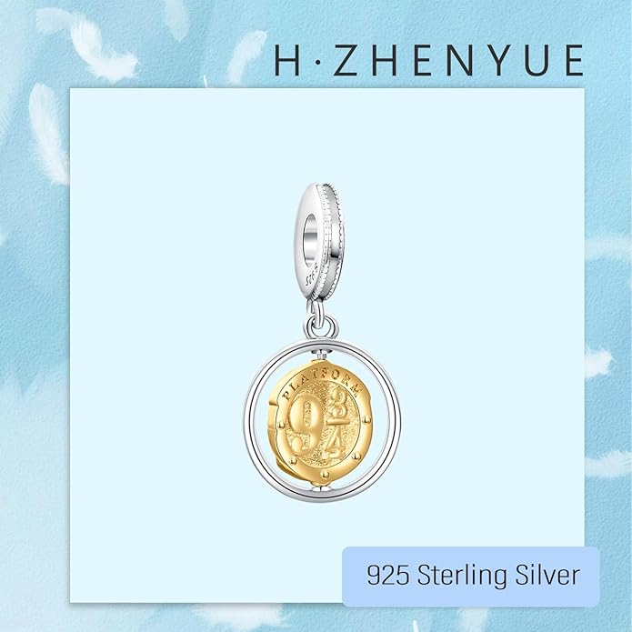925 Sterling Silver Charms Magic Movie Character Dangle Beads for Bracelets and Necklaces Jewelry for Women