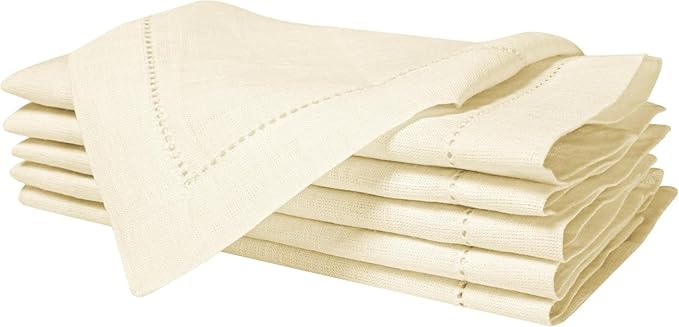 Homidate Cloth Dinner Napkins – Machine Washable Reusable Fabric Napkins for Weddings, Parties & Table Decorations