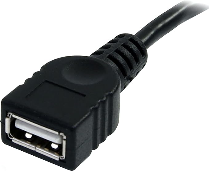 StarTech 6-ft USB A Male to USB A Female Extension Cable, Black USBEXTAA6BK