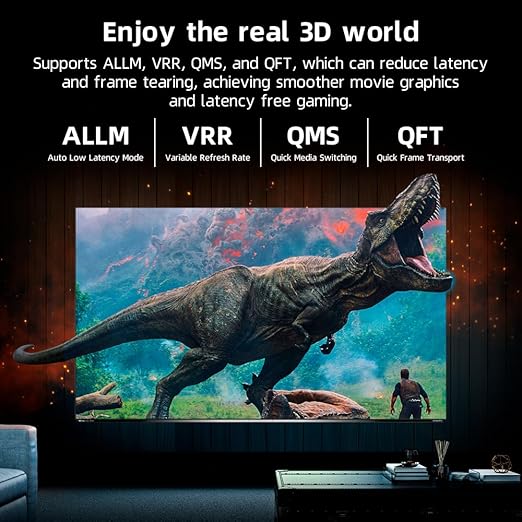 8K HDMI Fiber Optic Cable 50ft, 4K120 8K@60Hz HDMI 2.1 Cable, 48Gbps Ultra High Speed Slim HDMI Optical Audio Cable HDMI Cord, eARC HDR10 HDCP 2.2 Compatible with PS5 Xbox TV Projector
