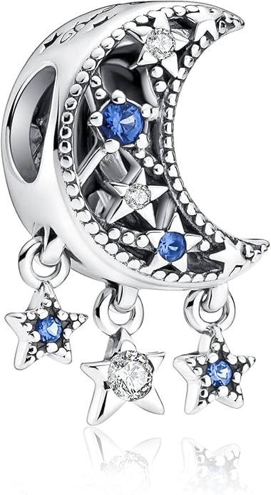 Birthday Fashion Love Heart Dangle Charm 925 Sterling Silver Charms fits Bracelets and Necklace Pendant Bead Charms Jewelry Present for Women Family Friends