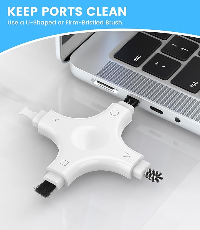 CODOGOY iPhone Cleaning Kit Port Cleaner Repair & Restore Tool Soft Brush Cleaning Tool Fit for All Devices