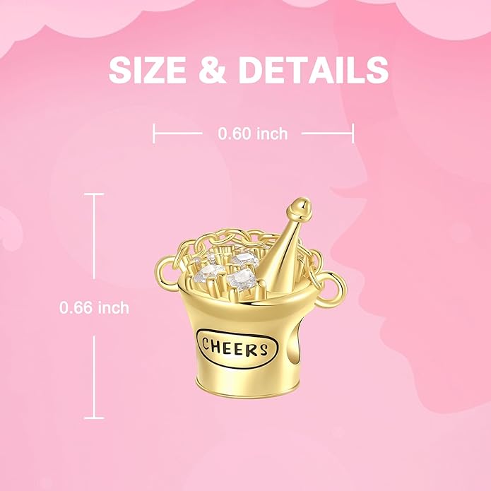 925 Sterling Silver Charms for Bracelets and Necklaces Charms for Women Fashion Jewelry for Women Friend and Mother