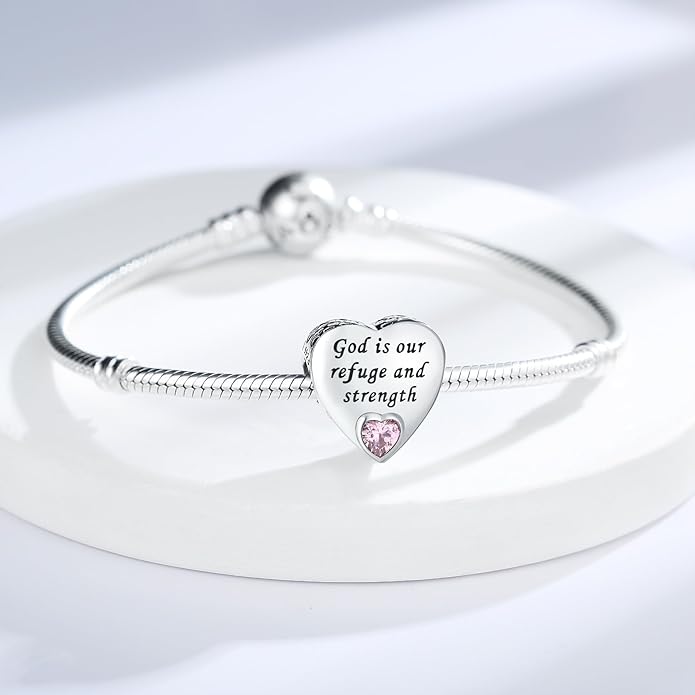 925 Sterling Silver Charms Fit Pandora Charms Bracelet I Love You to Infinity and Beyond Fit Wife Mother's Day Christmas Birthday Gift