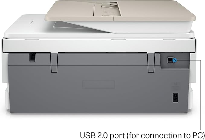 HP ENVY Inspire 7955e Wireless Color Inkjet Printer, Print, scan, copy, Easy setup, Mobile printing, Best-for home, 3 month Instant Ink trial included, White