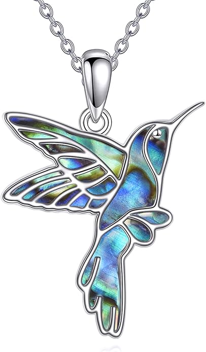 YFN 925 Sterling Silver Hummingbird/Cardinal/Cat Necklace for Women Animal Pendant with Adjustable 18"+2" Chain Jewelry Gift for Christmas, Valentine's Day, Mother's Day, Birthday-Gift Box Included