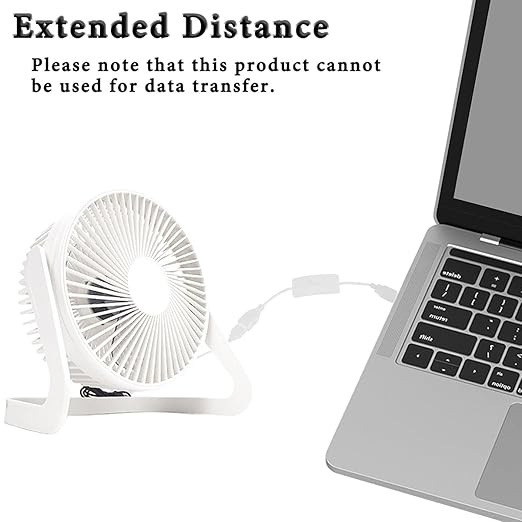 4PCS USB Power Switch Cable USB 2.0 A Male to Female Extension Cord On/Off Adapter with Inline Rocker Switch with Cable Ties for Driving Recorder Small Desk Lamp LED Strip (White)