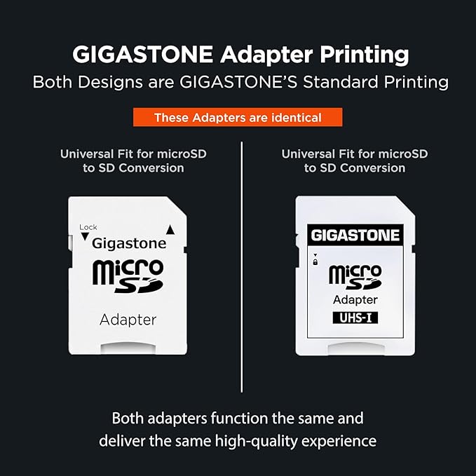 [5-Yrs Free Data Recovery] GIGASTONE 128GB Micro SD Card with USB 3.2 Type C Card Reader, 4K Camera Pro MAX, Speed Up to 120MB/s Compatible with Gopro, DJI, Dash Cam, MicroSDXC UHS-I A2 V30 U3