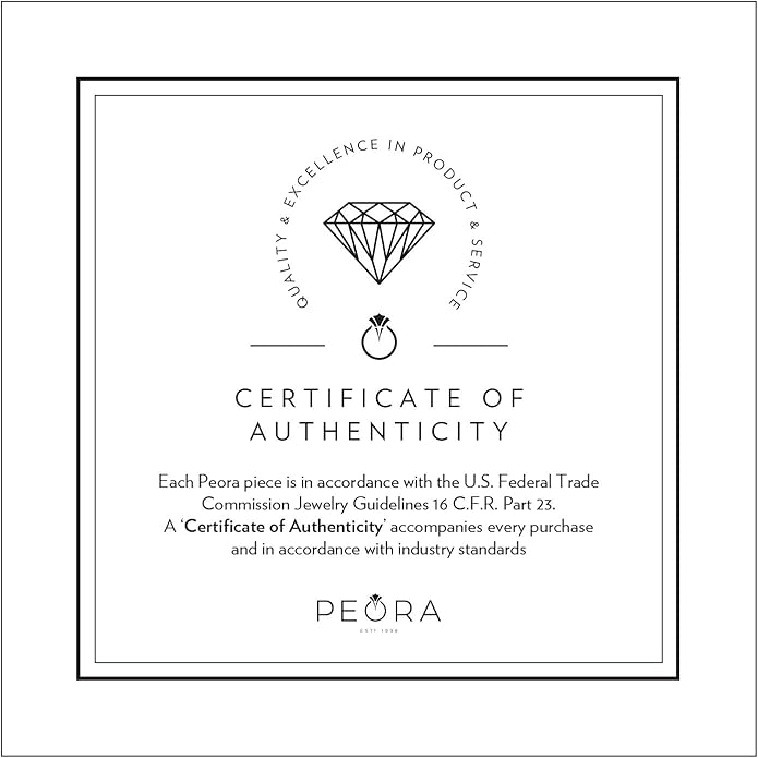 PEORA 14K Yellow Gold Swiss Blue Topaz Pendant, Genuine Gemstone Classic Solitaire, Cushion Cut, 6mm, 1 Carat total, Blue Gemstone Necklace, December Birthstone Gold Necklace, w/Jewelry Box