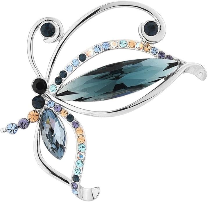 Animal Brooch for Women Girls Rhinestone Animal Brooch Lapel Pin Jewelry Gift for Mom Wife