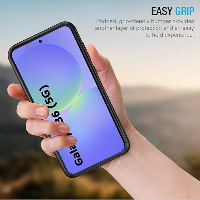 Battery Case for Galaxy A36/A56,Enhanced 10000mAh Portable Protective Wireless Charging Case Support Carplay Compatible with Galaxy A36/A56(6.7 inches),Rechargeable Extended Battery Charger Case-Black