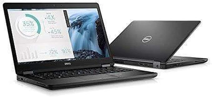 Dell Latitude 14 5000 5480 Business Laptop: 14in HD (1366x768), Intel Core i7-6600U, 500GB HDD, 8GB DDR4, NVIDIA 930MX 2GB GDDR5 vRAM, WiFi + Bluetooth, Windows 10 Professional (Renewed)