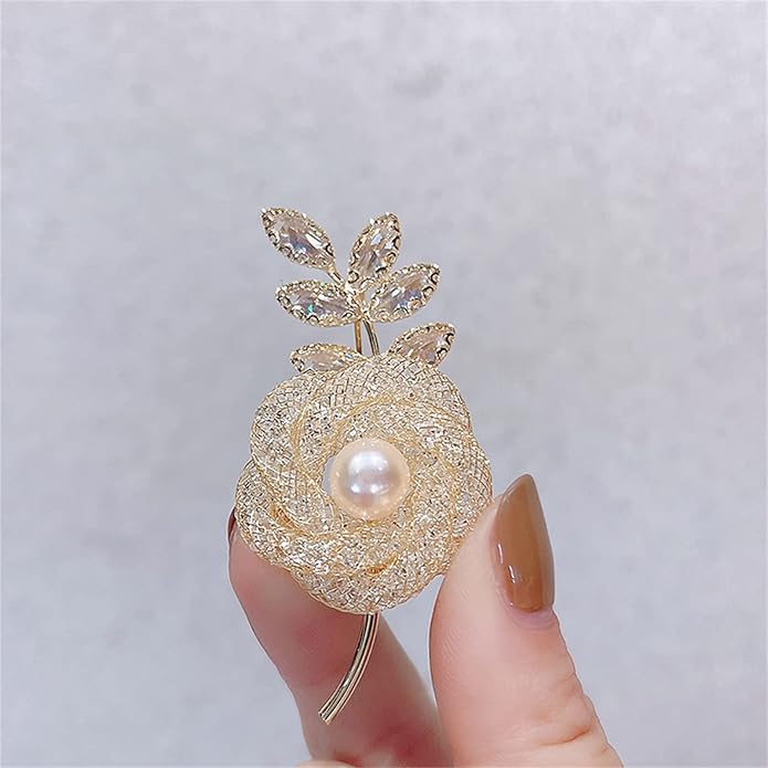 Brooch Pins For Women Fashion, Flower Brooches Jewelry For Women Floral Series Brooches And Pins Designer Lady's Costume