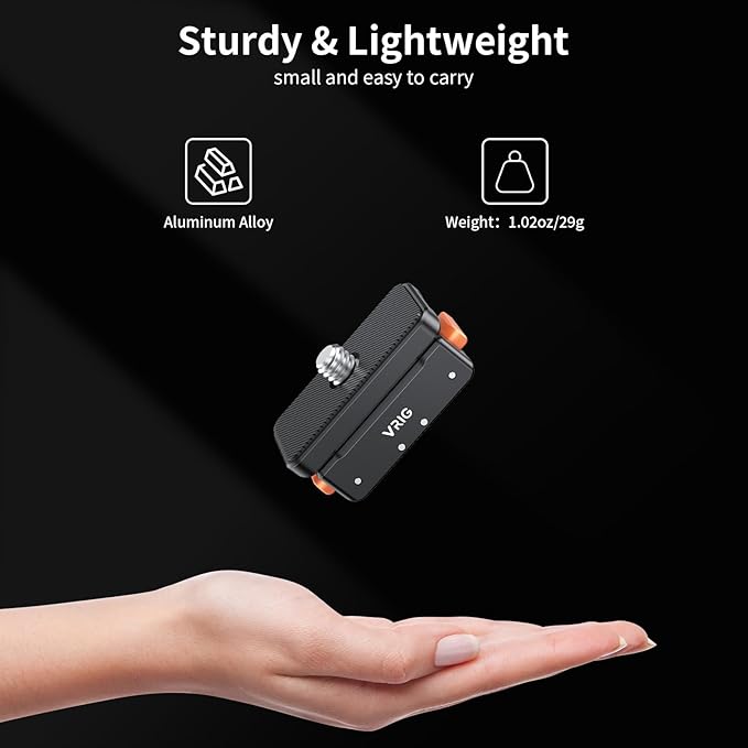 VRIG Magnetic Base for Insta360 Ace/Ace Pro Magnetic Quick Release Adapter Tripod Adapter Mount with Ace Pro/Ace/ X3/ X4/ X5/ ONE RS 1 inch 360 Degree Version/ONE RS Twin/ONE X2