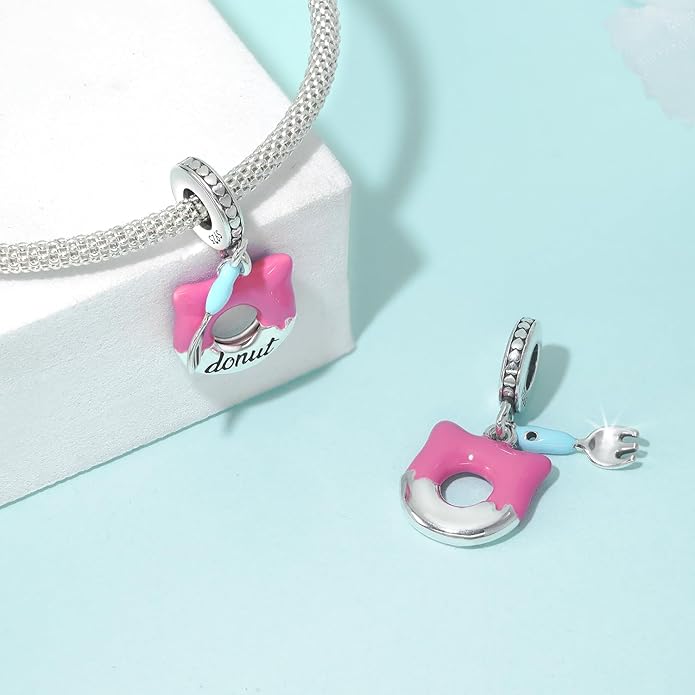 Cute Panda Animal 925 Sterling Silver Charms for Bracelets and Necklace Dangle Pendants Butterfly Elephant Dog Bead Jewelry Present for Women Family Friends