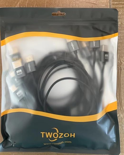 Twozoh Slim 4K HDMI Cable 1.6FT 10 Pack, Ultra Thin & Flexible Skinny HDMI to HDMI 2.0 Cord Support 4K/60HZ 18gbps Laptop, Monitor, PS5, PS4, Xbox One, Fire TV