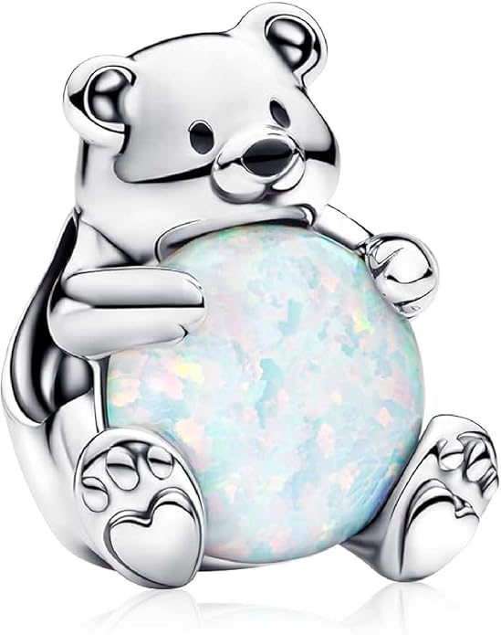 Cute Fashion Heart Charms,S925 Sterling Silver Charm,Bead for Bracelets and Necklaces,For Women Jewelry Present