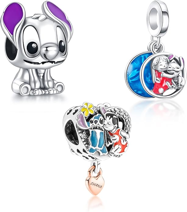 MITSOKU 925 Sterling Silver Charms for Bracelets Necklaces Animal prototype Pendant Safety Chain Dangle Pendants Beads Christmas Day Charms Jewelry Gift for Women
