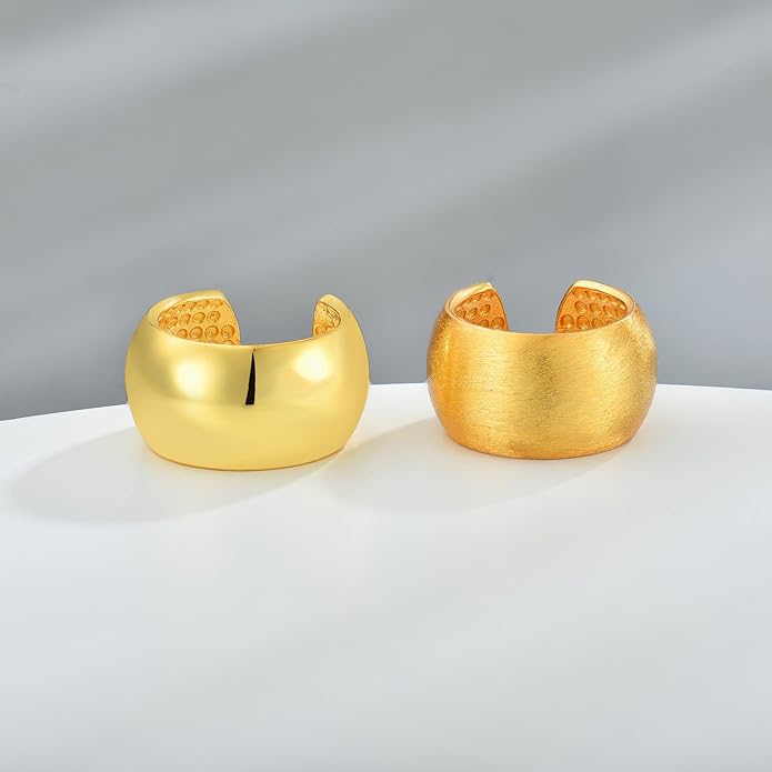 JO WISDOM Cuff Earrings 925 Sterling Silver Ear Cuff Earrings Non-Piercing Clip On Earrings Cartilage Cuff Earrings Conch Wrap Ear Cuffs Fine Jewelry for Women