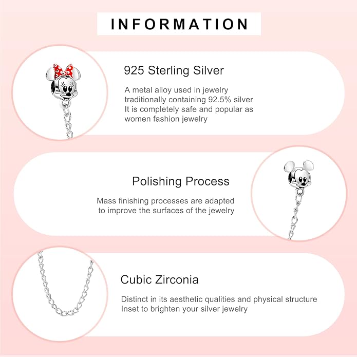 MITSOKU 925 Sterling Silver Charms for Bracelets Necklaces Animal prototype Pendant Safety Chain Dangle Pendants Beads Christmas Day Charms Jewelry Gift for Women