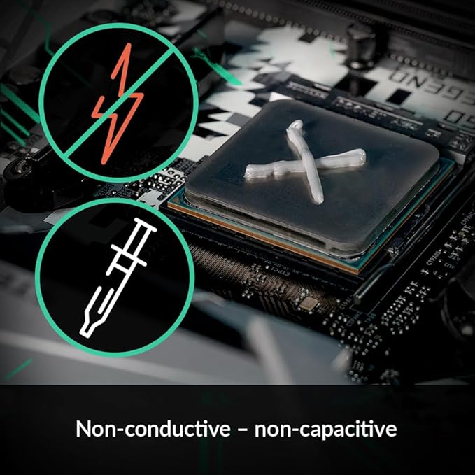 ARCTIC MX-4 (4 g) - Premium Performance Thermal Paste for All Processors (CPU, GPU - PC), Very high Thermal Conductivity, Long Durability, Safe Application, Non-Conductive