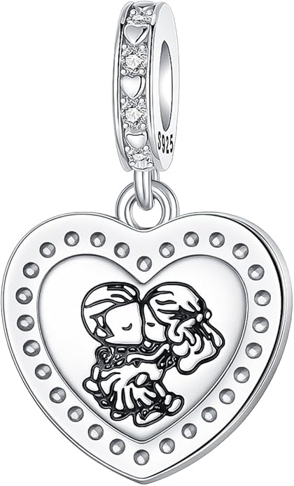 925 Sterling Silver Charms for Bracelets and Necklaces Charms for Women Fashion Jewelry for Women Friend and Mother