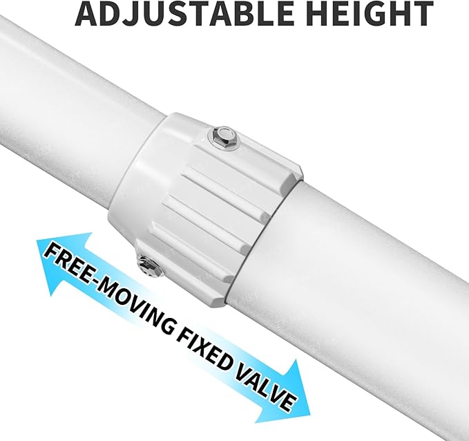 ZT-NET Extendable Pole Mount for Security Surveillance Cameras, Ceiling/Wall Mounting Bracket for Bullet Camera,Solid Metal (11.8-23.6 inch)