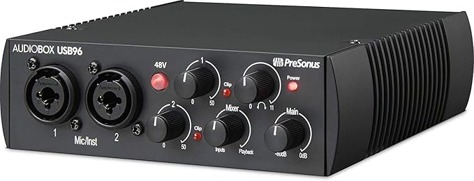 PreSonus AudioBox USB 96 Studio with Studio One Pro Software
