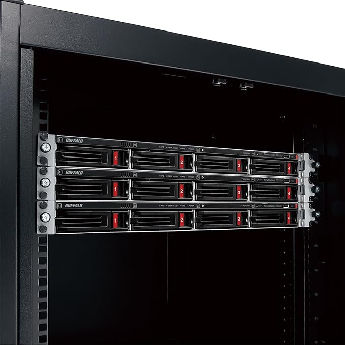 BUFFALO TeraStation 3430RN 4-Bay 32TB (4x8TB) Rackmount Small-Med Business NAS w/Hard Drives Included