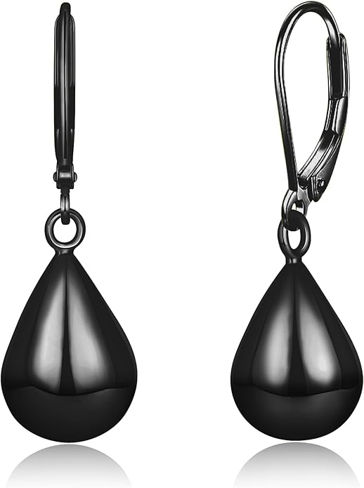 14K Gold Earring Cross Waterdrop Butterfly Heart Knot Earrings for Women Gold Silver Cross Leverback Drop Gold Silver Teardrop Hoop Dangle Earring White Gold Dangle Drop Earring
