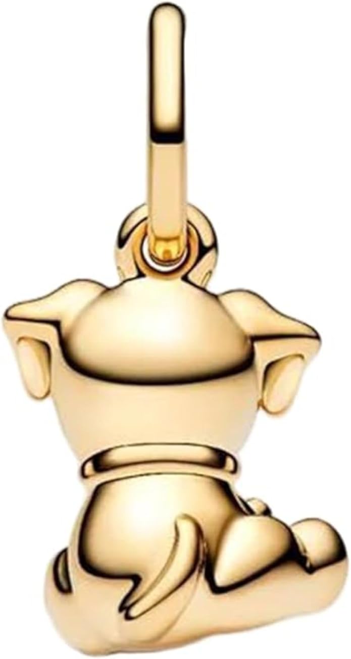Gold Heart Family Charms Bead for Bracelets and Necklaces Jewelry Charm for Women Valentine Mother's Day