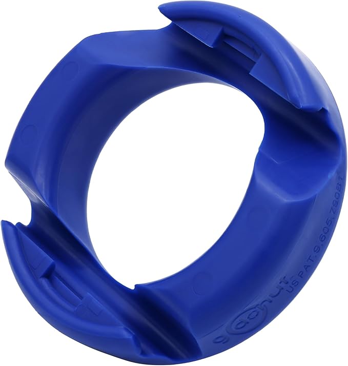 GoDonut – Phone Stand Original – Cell Phone Holder + Tablet Stand Desk Organizer – Compatible with Tablet, iPhone 16 15 14 Pro Max, Android & Most Smartphones - Blue