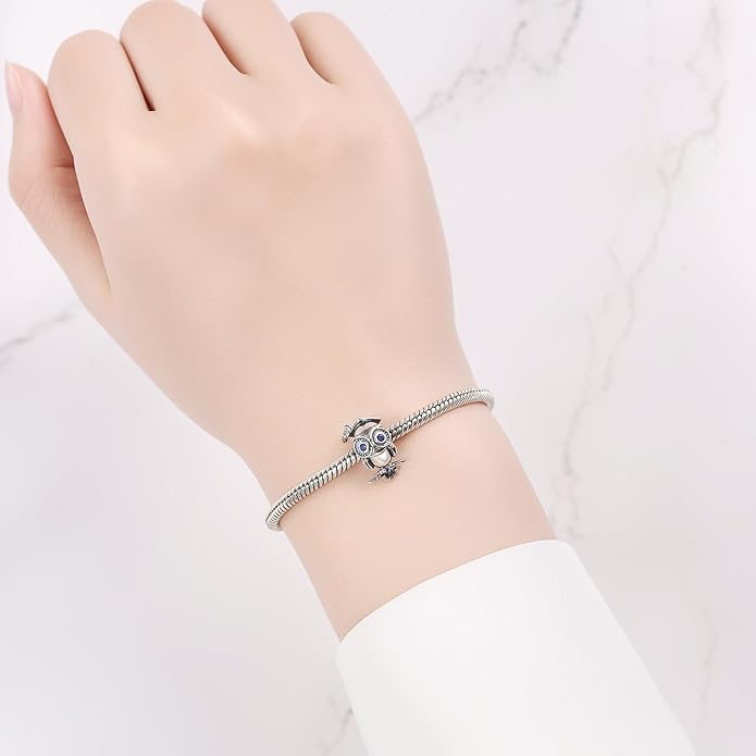 Cute Panda Animal 925 Sterling Silver Charms for Bracelets and Necklace Dangle Pendants Butterfly Elephant Dog Bead Jewelry Present for Women Family Friends