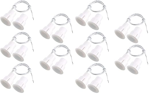 Magnetic Reed Switch RC-36 NC Recessed Wired Window Door Contact Sensor for Home Security and Burglar Alarm Systems 5 Pcs (Pack of 2)