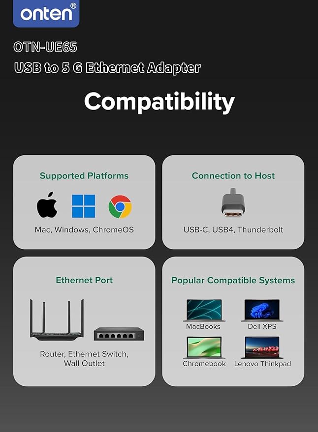 USB-C to Ethernet Adapter - 5Gbps High-Speed,Type-C to RJ45 Ethernet LAN Network Adapter Thunderbolt 4/3 Compatible, for iPhone 15 Pro/Max, MacBook Pro/Air 2023, iPad Pro,iMac and More（5G