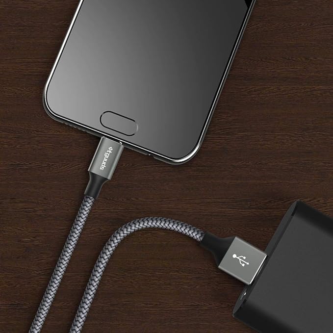 etguuds 6ft USB A to USB C Cable 3A Fast Charging, 2-Pack USB A to USB Type C Charger Cord for iPhone 16 15 Pro/Pro Max/Plus, for Samsung Galaxy S24 S23 S22 S21 S20 S10 A55 A54 Flip Note, Moto, Gray