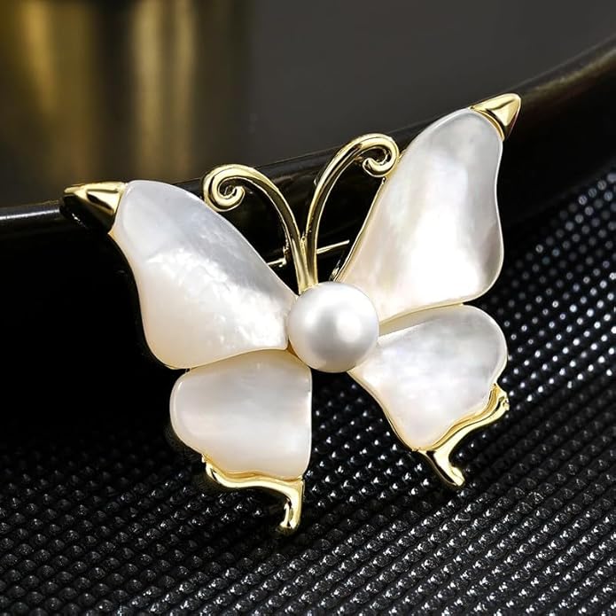 Animal Brooch Insect Bird Brooches Pearl Rhinestone Crystal Brooch 18k Gold-Plated Lapel Pins Jewelry Gifts Birthday Gifts for Women Men