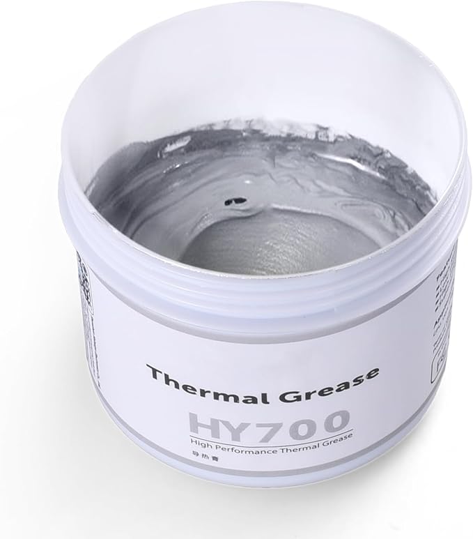 HY700-50g CPU Thermal Heatsink Grease Paste Compound Thermal Conductivity: >3.14W/m-k Carbon Based High Performance for CPU PC GPU PS5-50 Grams (!!Capacity:50g is The Third of one Bottle!!