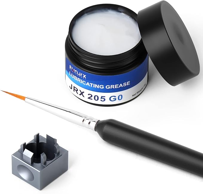 YIMAGUJRX RUNJRX Keyboard Switch Lube Kit JRX 205G0 0.53oz/15g, Switch Opener for Cherry MX TTC Holy Pandas Switch,Lube Tools for Mechanical Keyboard Switch